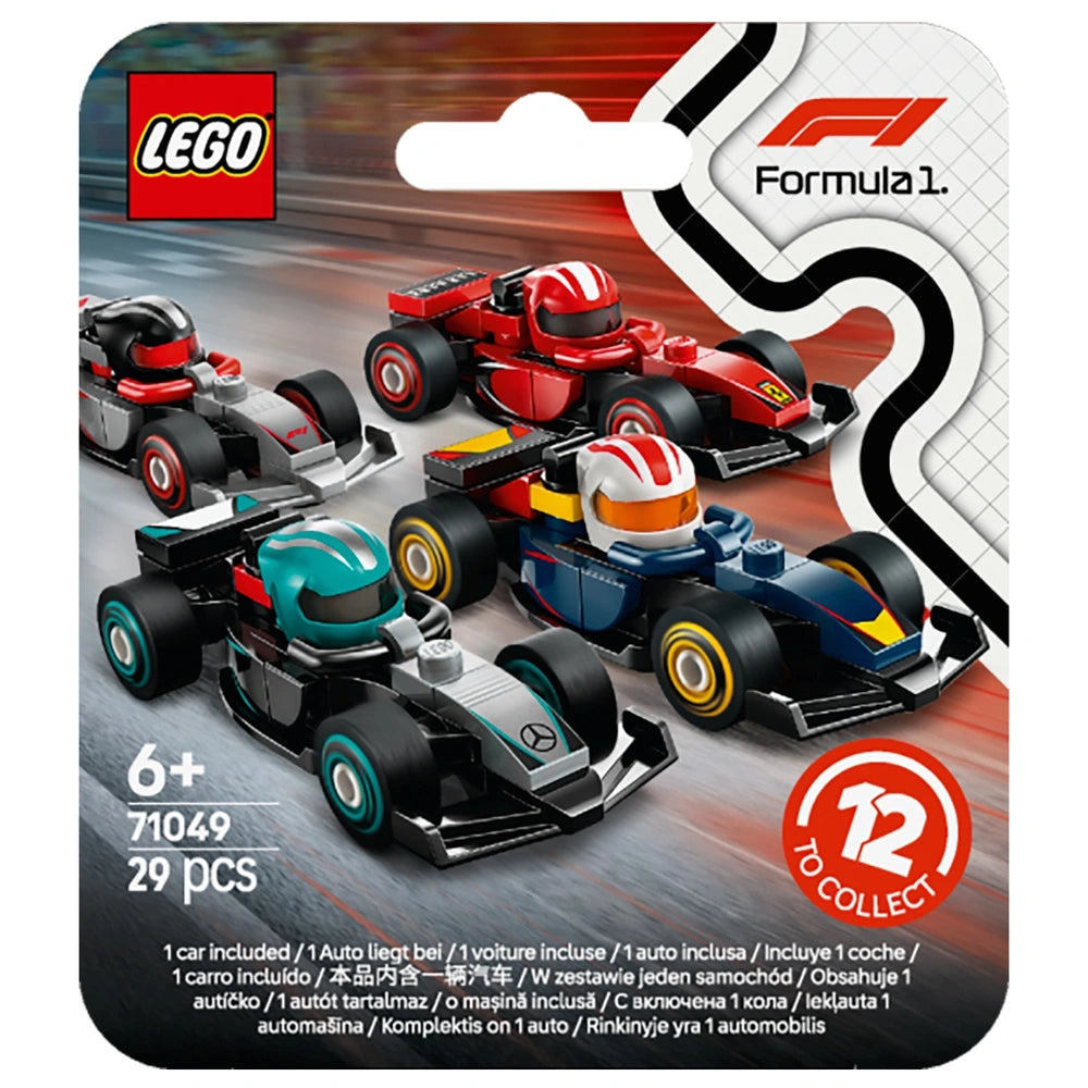 LEGO F1 Collectible Race Cars Building Kit — Limited Edition