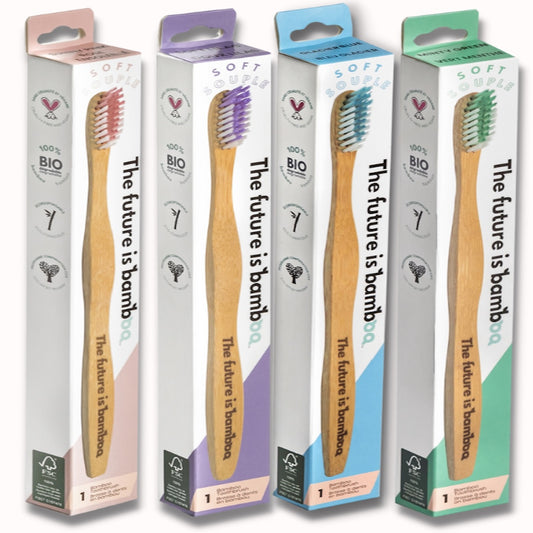 Adult Soft Bamboo Toothbrush