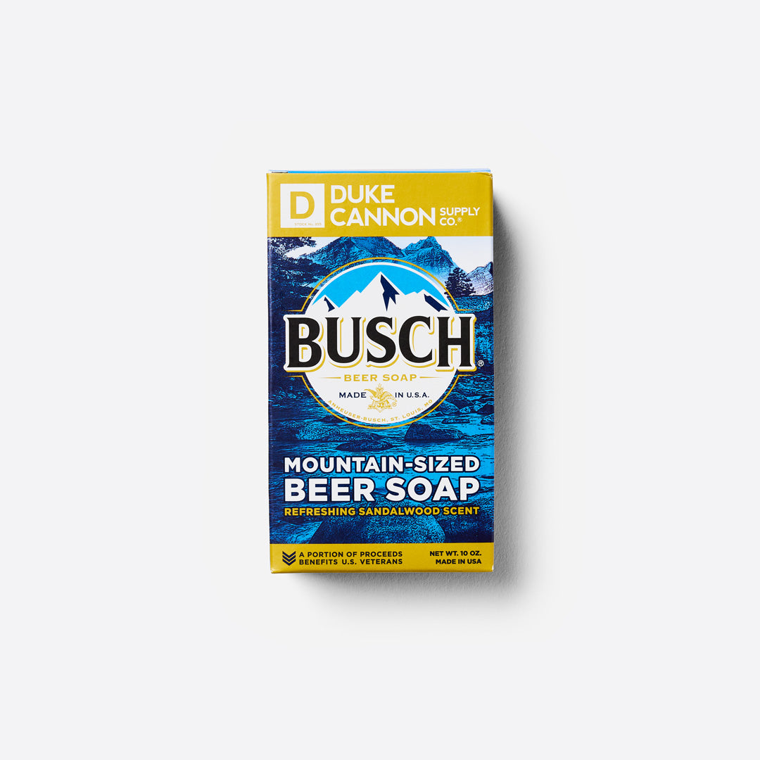Duke Cannon Big Ass Brick of Soap- Busch Beer - Backcountry & Beyond