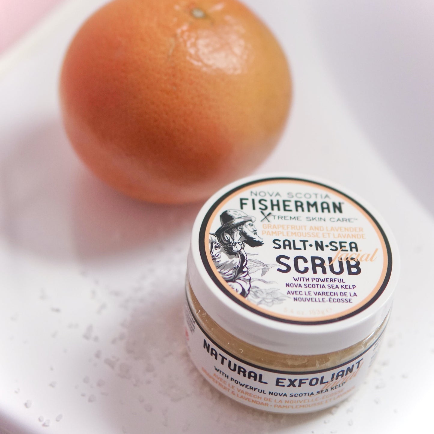 Facial Scrub — Grapefruit & Lavender