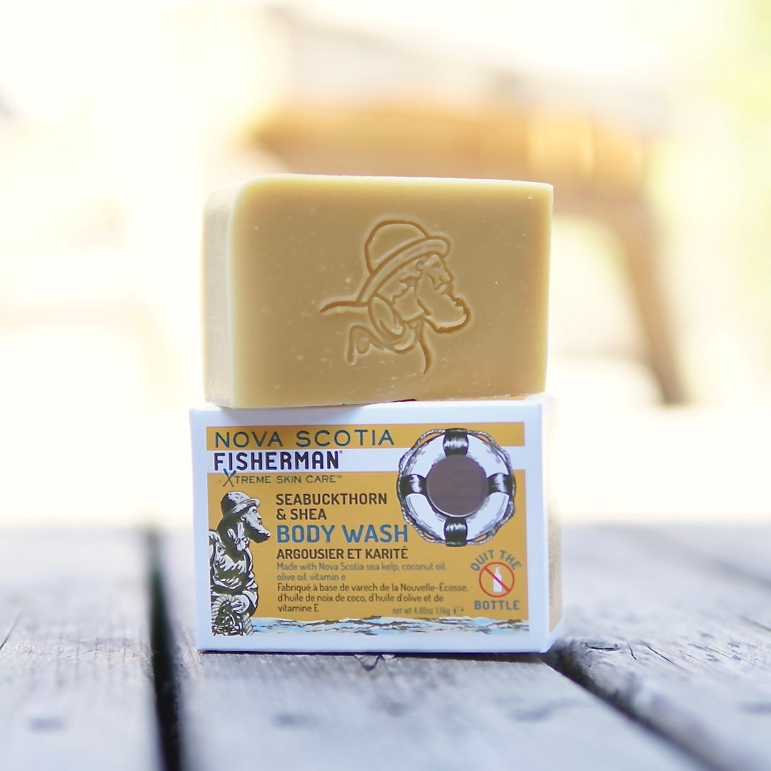 Body Wash Bar 136g — Seabuckthorn & Shea