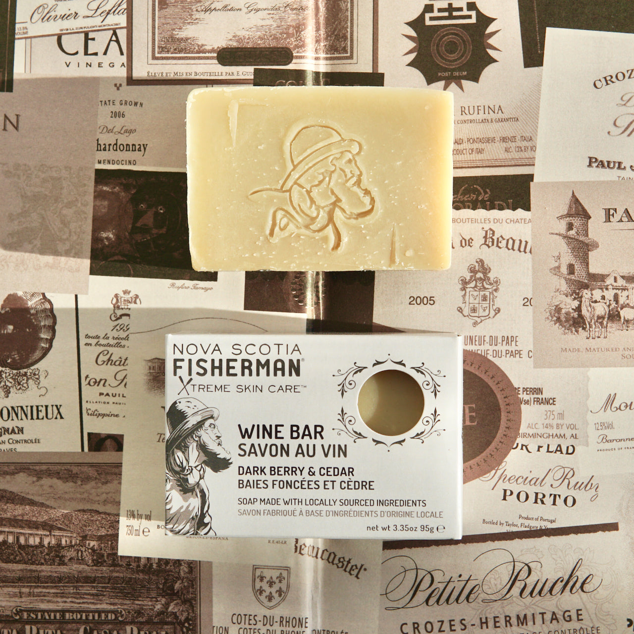 Nova Scotia Fisherman Wine Bar Soap