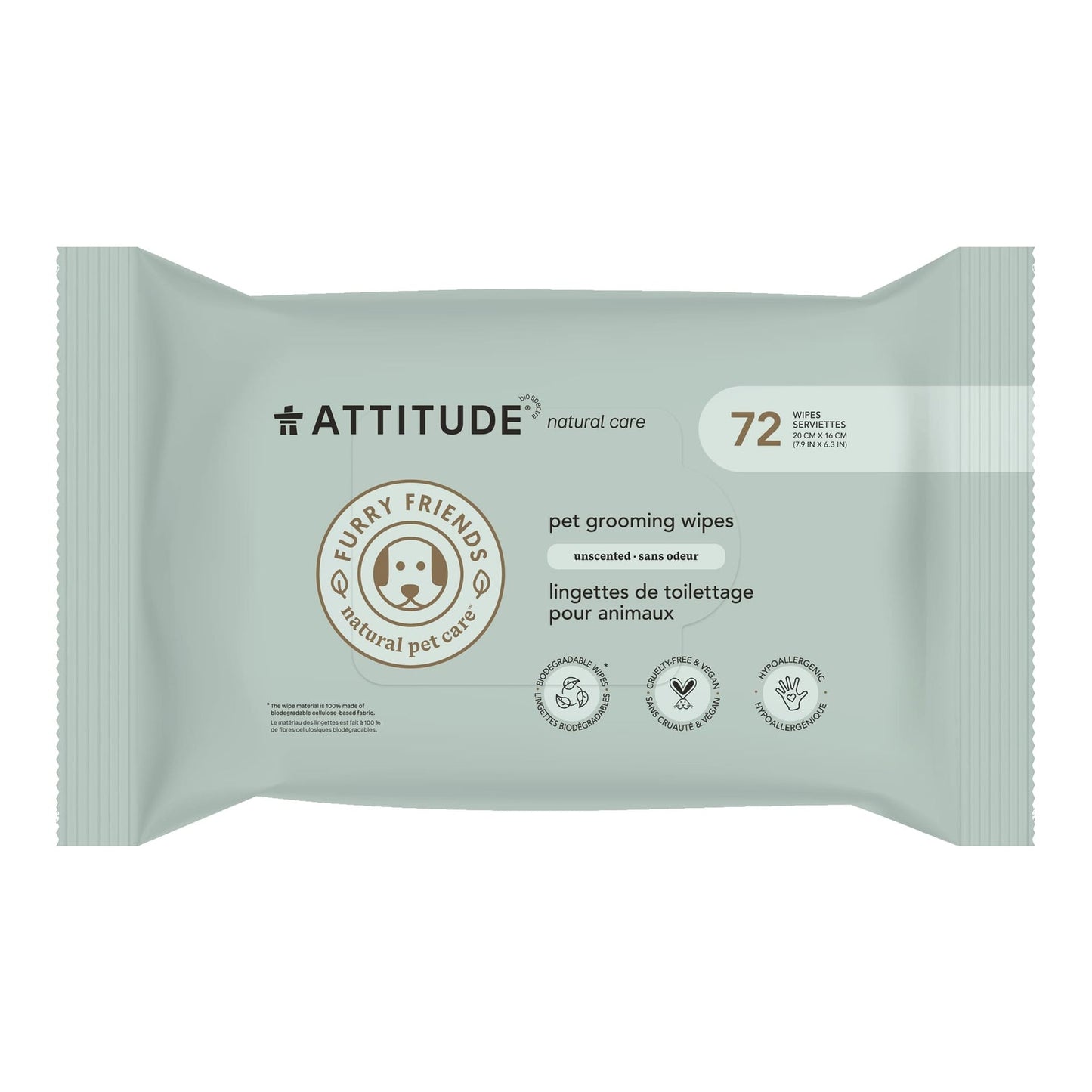 Deodorizing Bath Wipes - Unscented