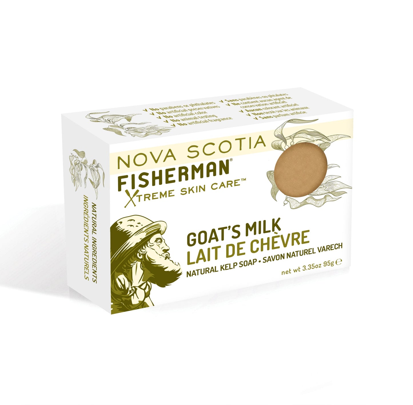 Nova Scotia Fisherman Goat's Milk Bar Soap