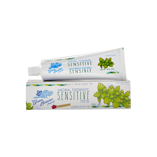 Sensitive Teeth Natural Toothpaste  — Green Beaver
