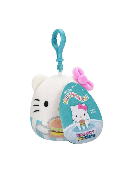Squishmallows Key Chain — Hello Kitty Food Assorted