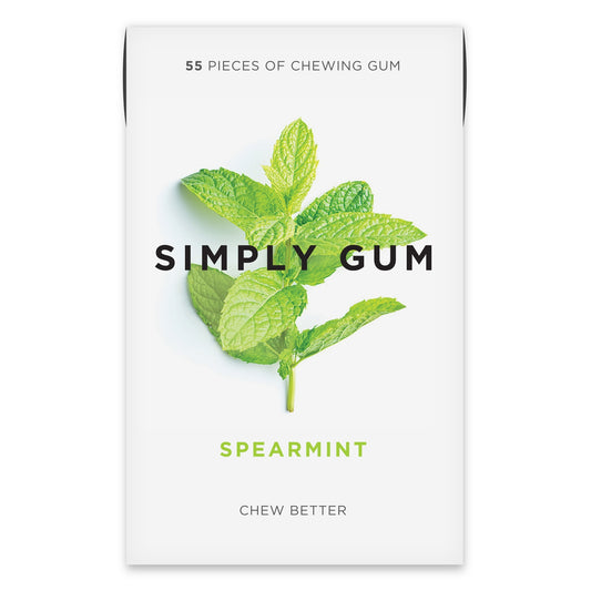 Bulk Natural Chewing Gum — Spearmint