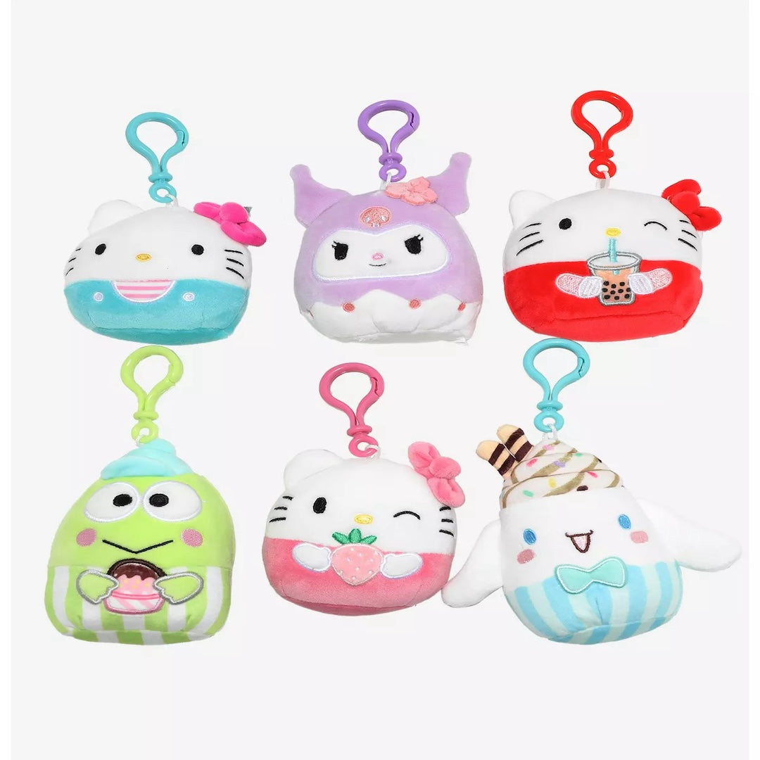 Squishmallows Key Chain — Hello Kitty Assorted