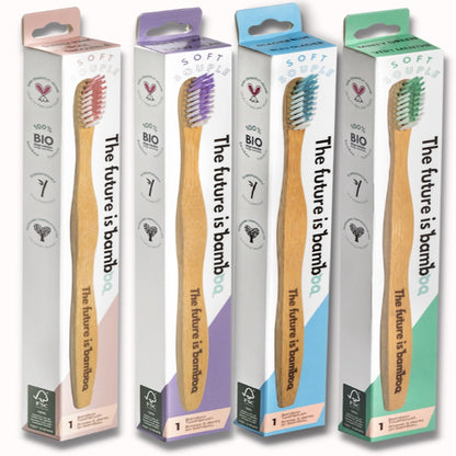Adult Soft Bamboo Toothbrush