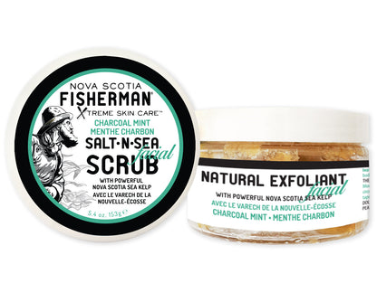 Facial Scrub — Charcoal Mint