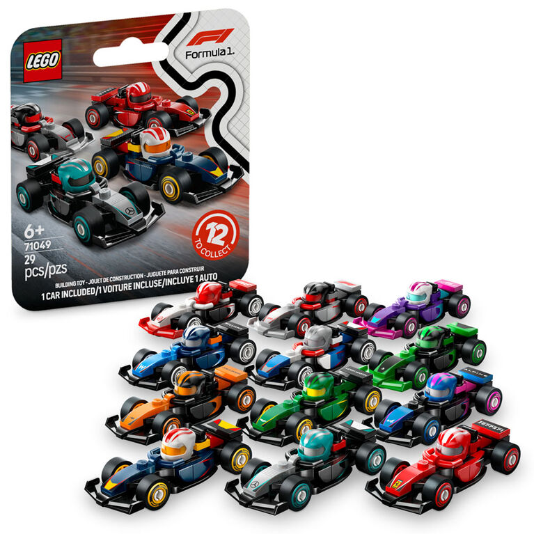 LEGO F1 Collectible Race Cars Building Kit — Limited Edition