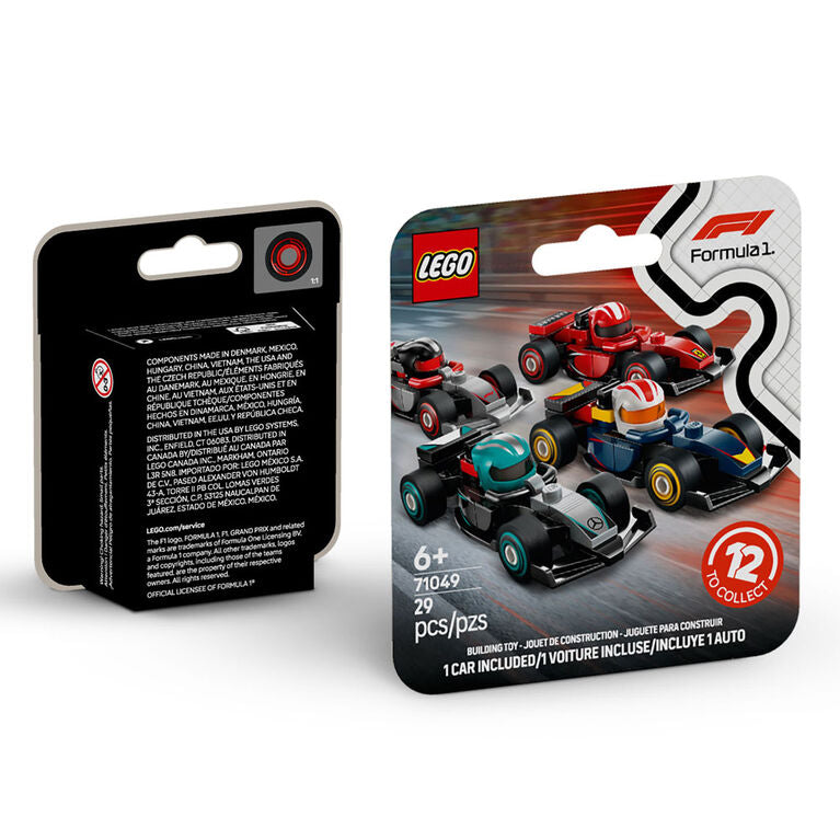 LEGO F1 Collectible Race Cars Building Kit — Limited Edition