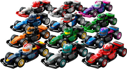 LEGO F1 Collectible Race Cars Building Kit — Limited Edition