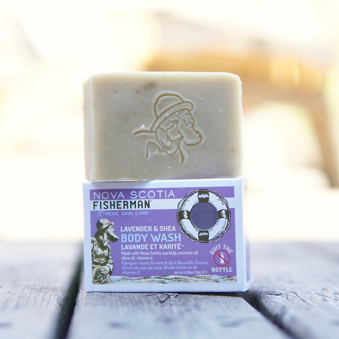 Body Wash Bar 136g — Lavender & Shea