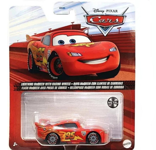 Disney Pixar Cars — Lightning McQueen with Racing Wheels