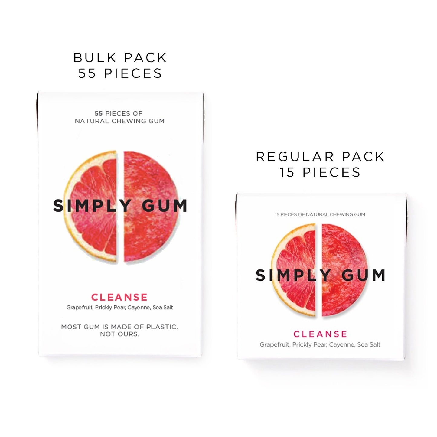 Bulk Natural Chewing Gum — Cleanse