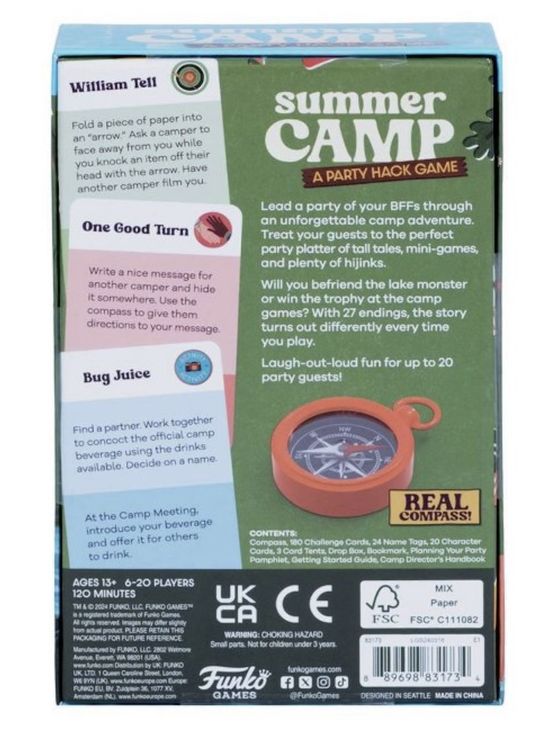Summer Camp - A Party Hack Game
