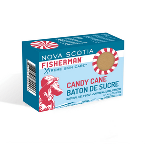 Nova Scotia Fisherman Candy Cane Bar Soap