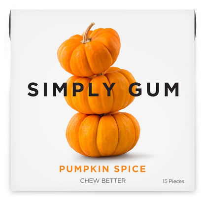 Natural Chewing Gum — Pumpkin Spice